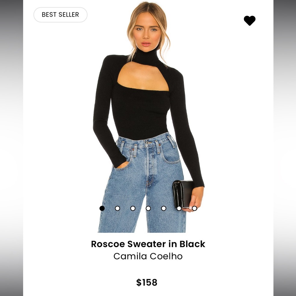 Roscoe Sweater in Black
Camila Coelho